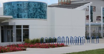 Bike Racks Installed at Albany Pool